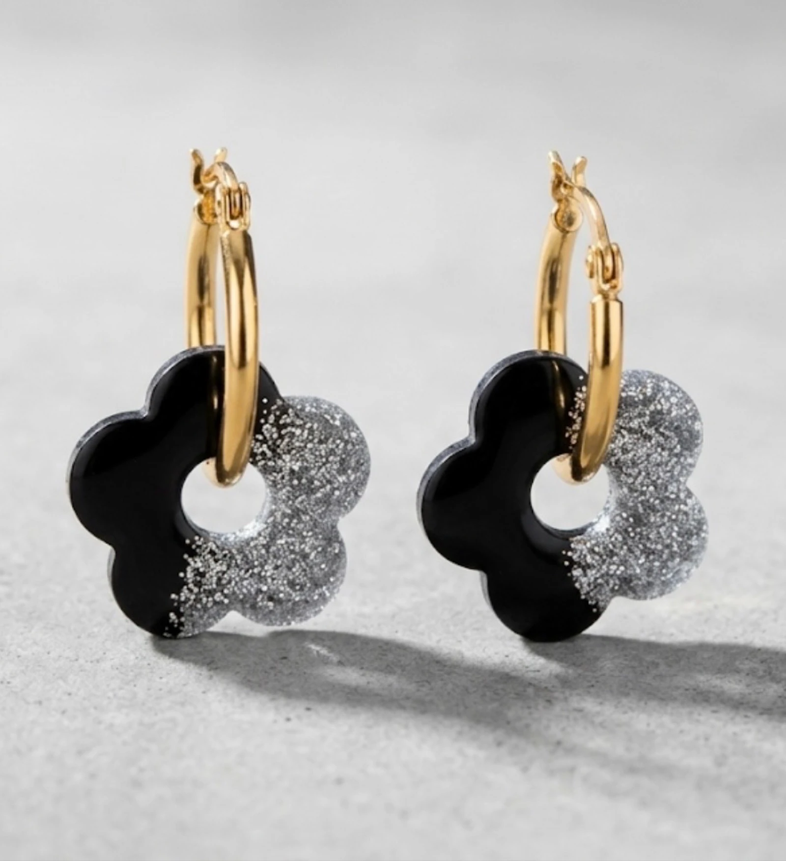 Boucles d’oreilles charms interchangeables 